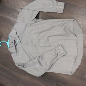 Grey men's dress shirt